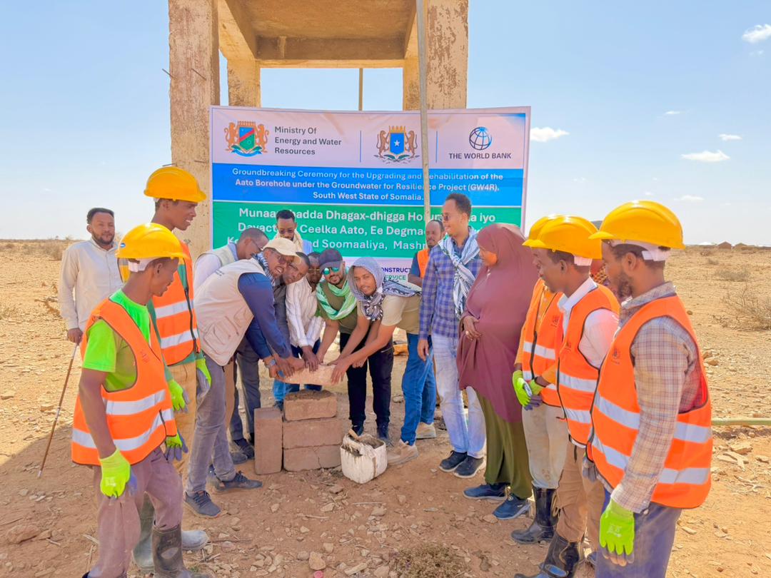 Dayactirka iyo Horumarinta Ceelka Aato oo la bilaabay